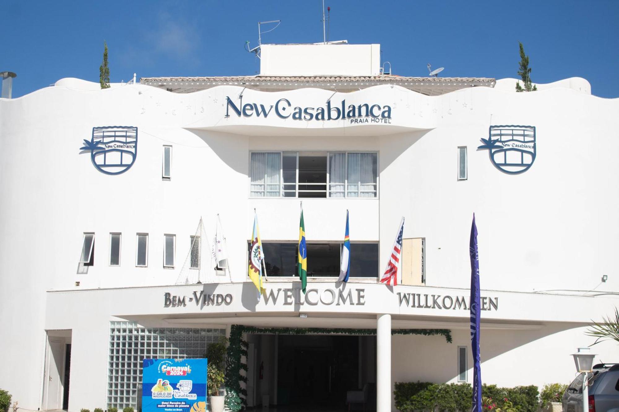 New Casablanca Praia Hotel Paulista Eksteriør billede